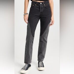 Levi's Premium‎ 501 Two Tone Black & Grey Jeans Jeans Size 27